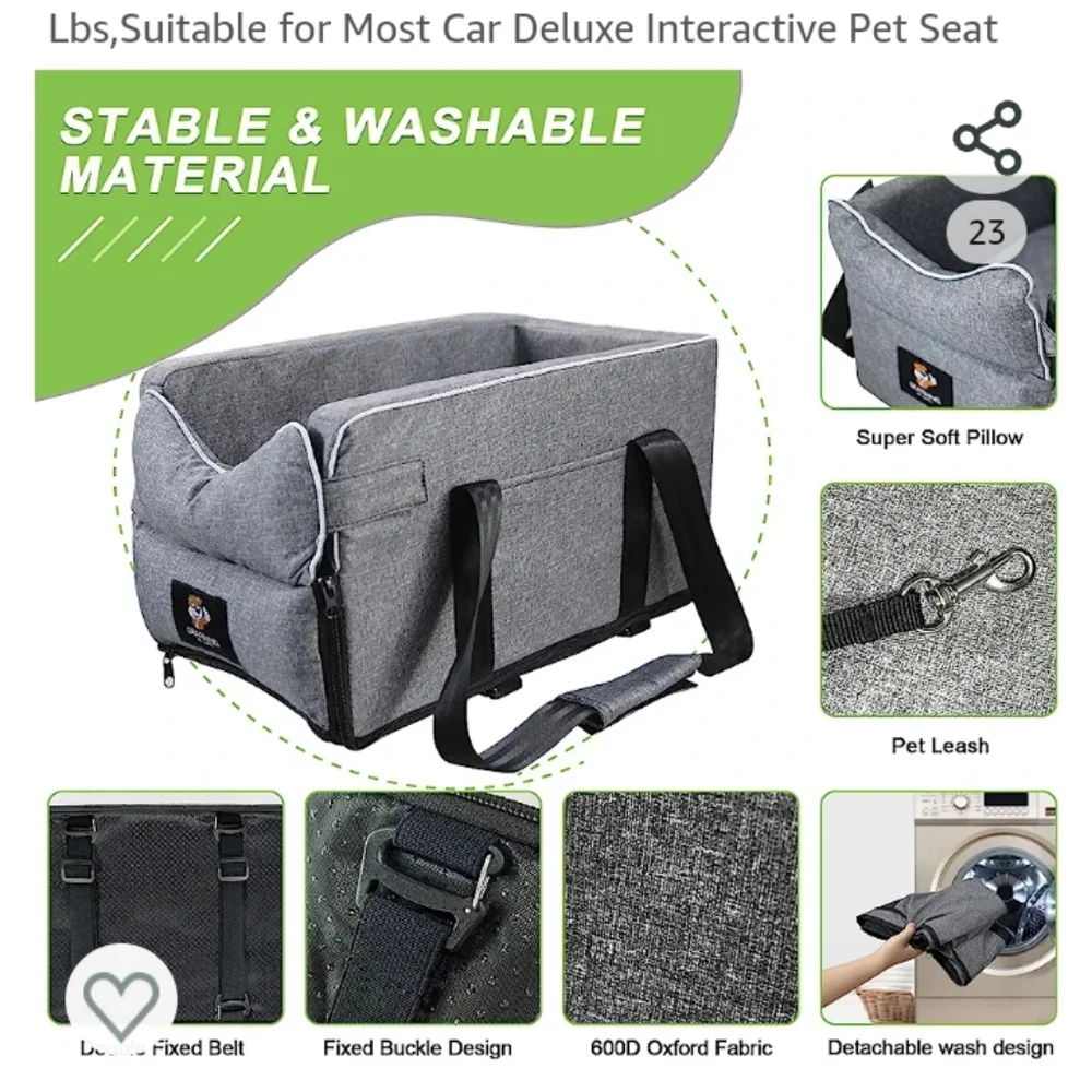Pet booster seat